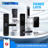 Smartek Advanced Smart Door Lock ANSI Mortise Smart RFID TTlock App Management Door Lock