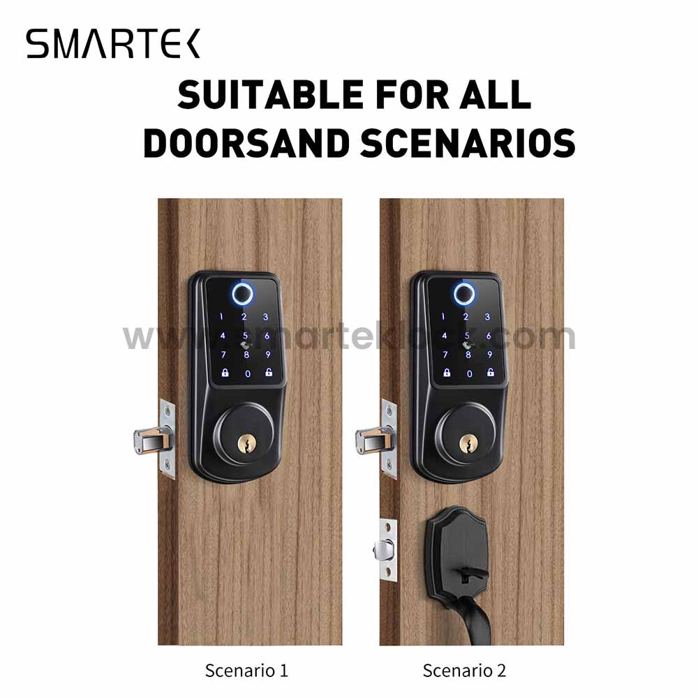 Untuk A220 Smart App Kad IC Deadbolt Lock untuk Pintu Kayu & Keluli