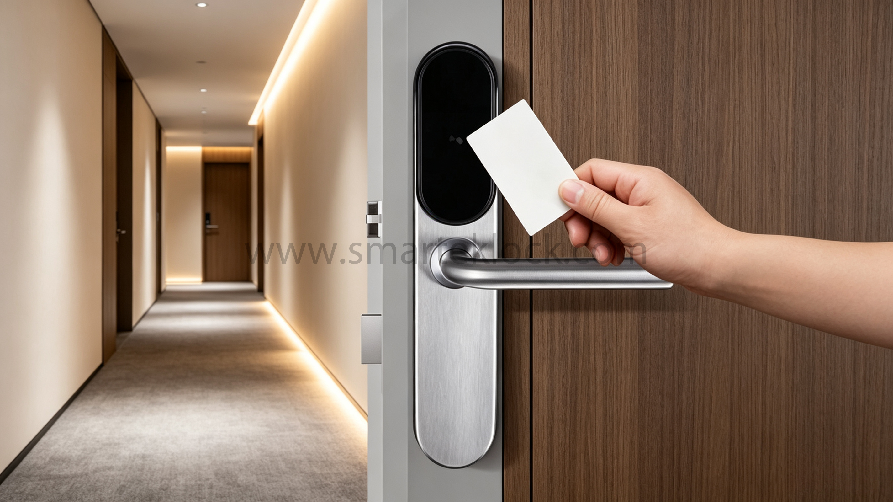 Serratura per hotel RFID e serratura per hotel intelligente: qual &egrave; la differenza?